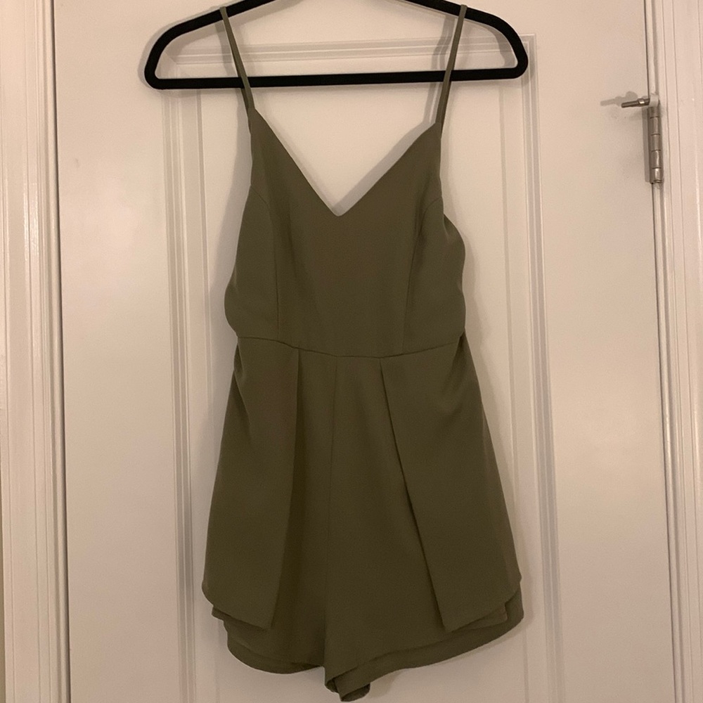 Olive Green L’atiste Romper - Size S